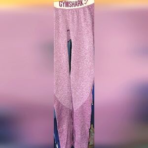 Gymshark Heathered Pink Leggings